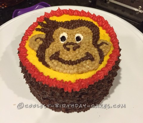 Curious George 1st Birthday Cake