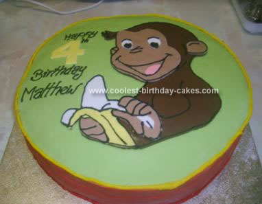 10 Photos of Coolest Curious George Birthday Cakes