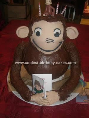 Curious George Birthday Cake