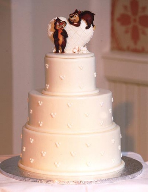 Disney Fairy Tale Wedding Cake Topper