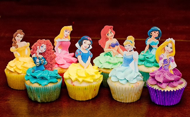 Disney Princess Cupcakes