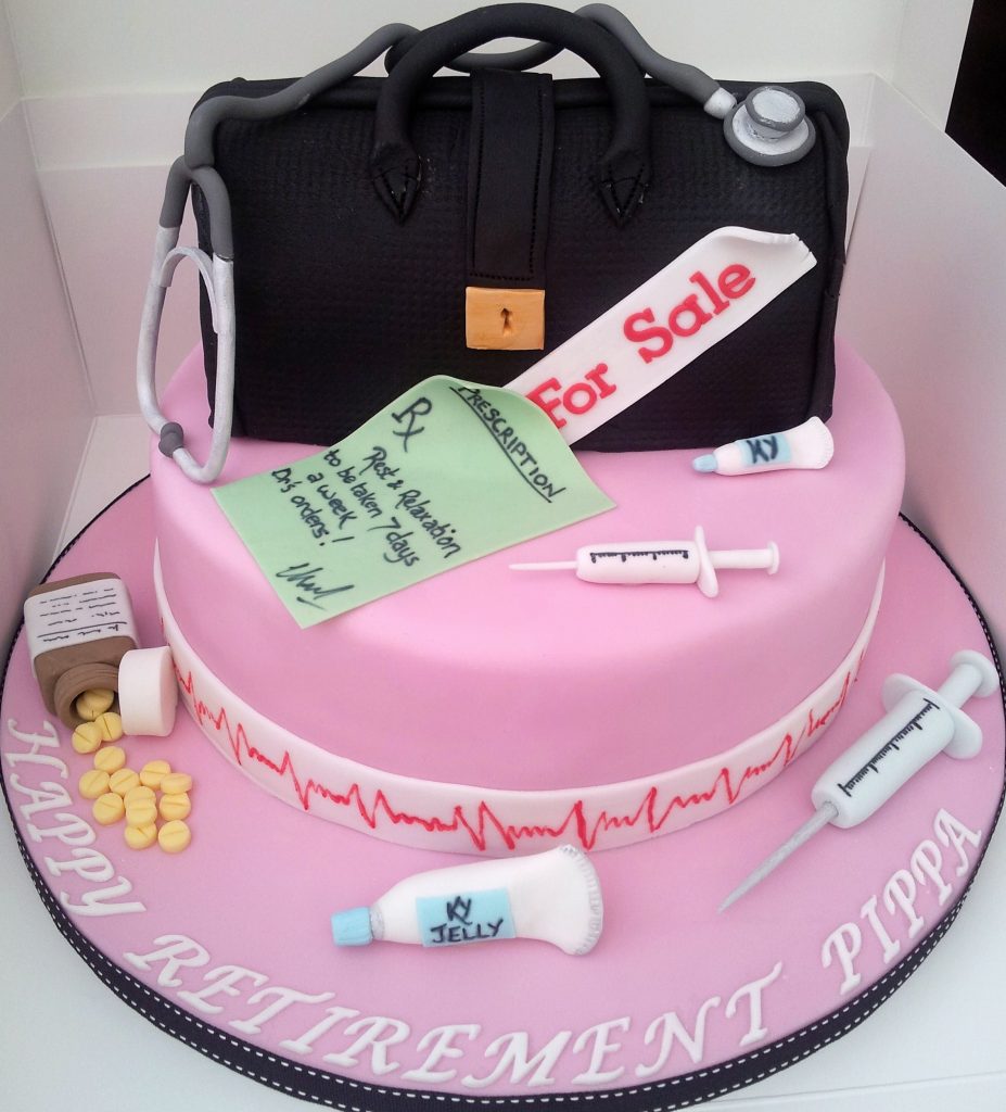 Doctor Retirement Cake