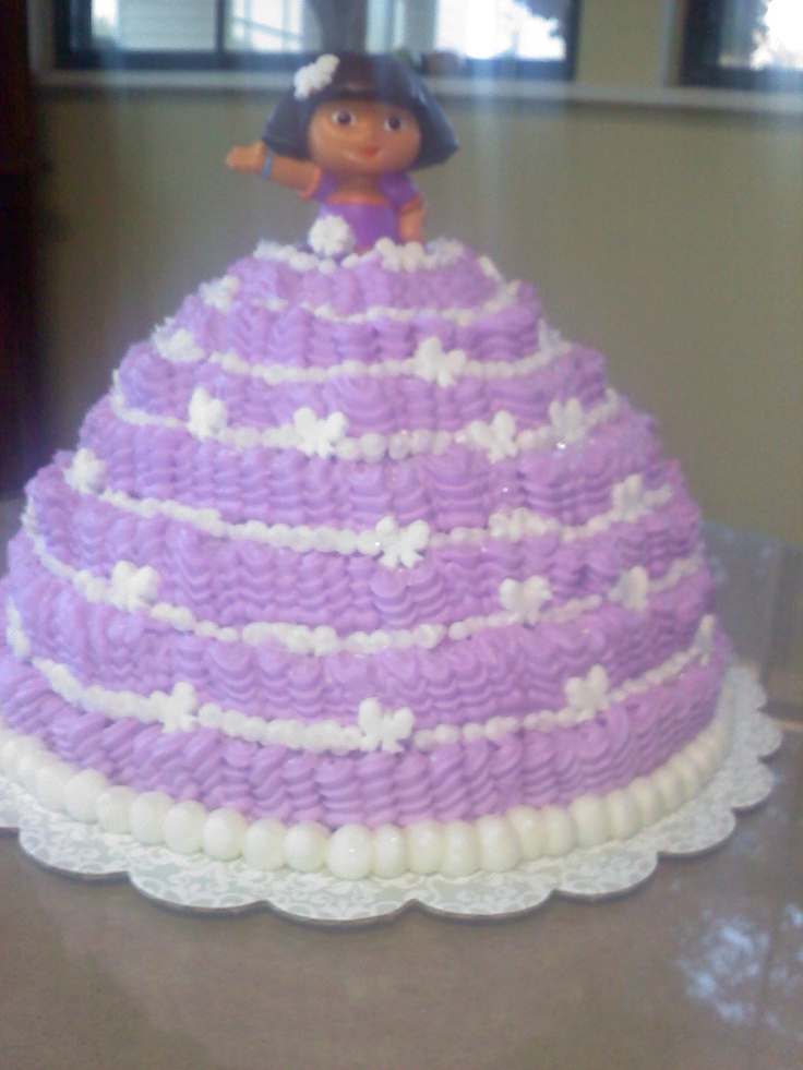 Dora Doll Cake