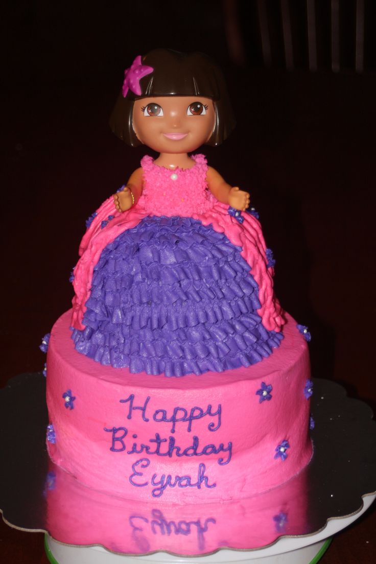 Dora the Explorer Doll Cake