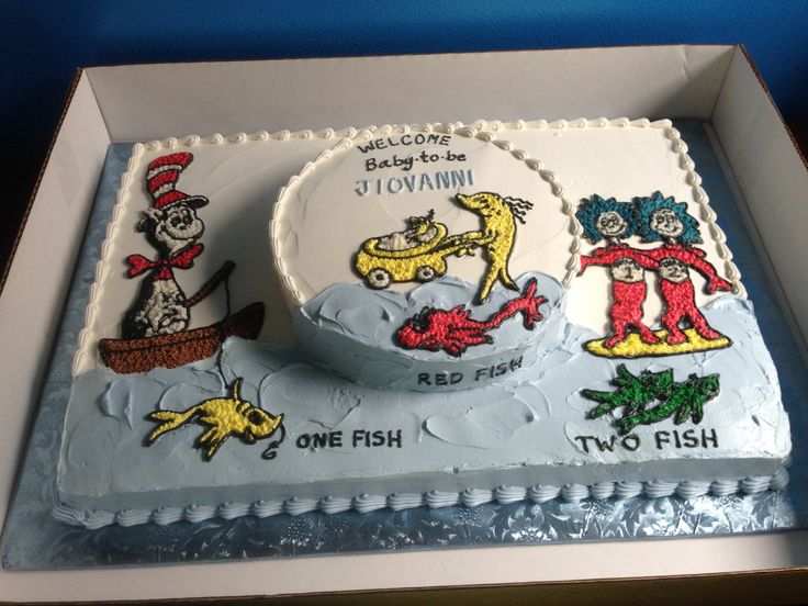 10 Photos of Gr Seuss Sheet Cakes