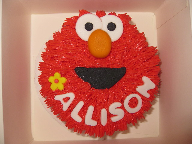 Elmo 1st Birthday Smash Cake