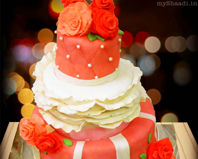 Exotic Indian Wedding Cake