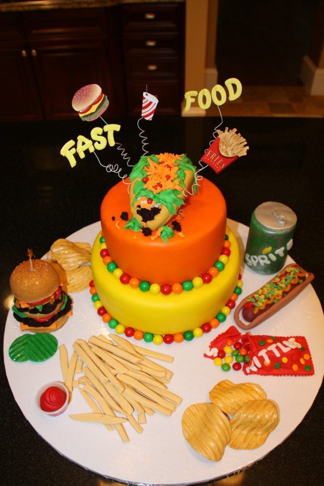 Fast Food Cake