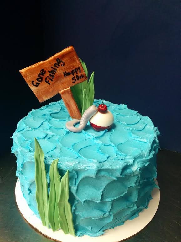 Fishing Birthday Cake