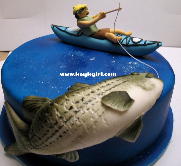 Fishing Birthday Cake