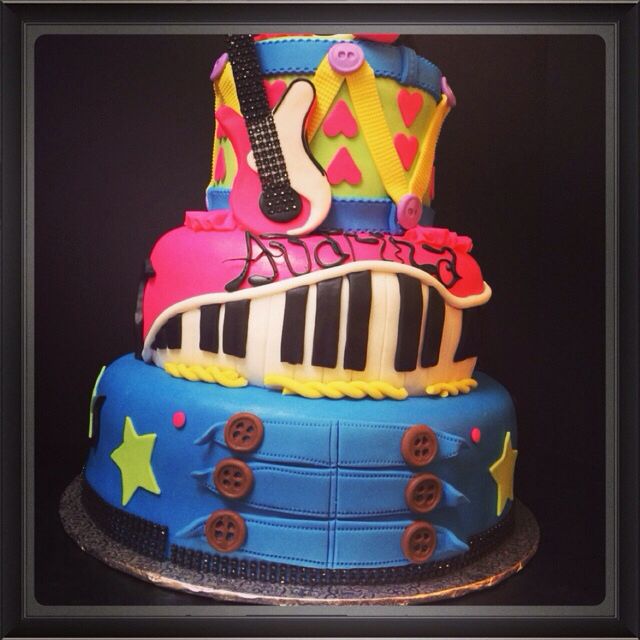 Fresh Beat Band Birthday Cake