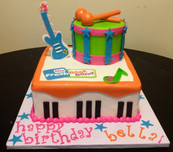 Fresh Beat Band Cake