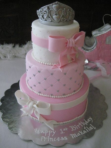 Girls Princess Birthday Cake