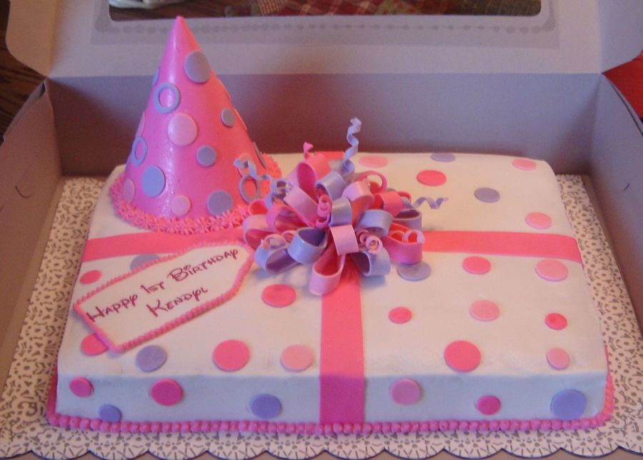 Girly Birthday Cake