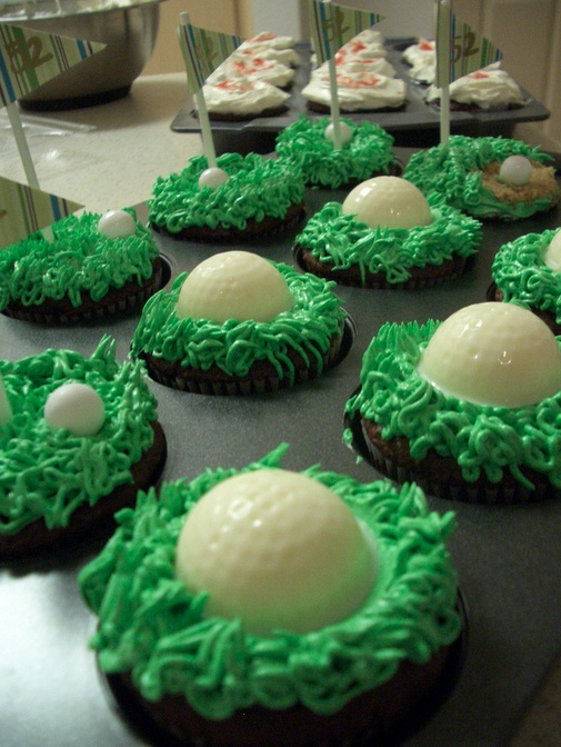 Golf Cupcakes Ideas