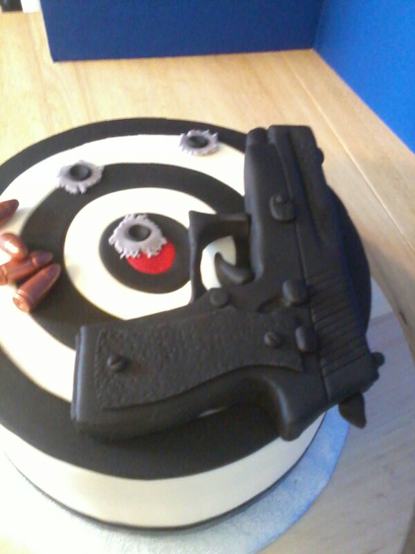 Gun Cake Ideas