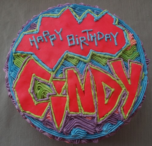 Happy Birthday Cindy Cake