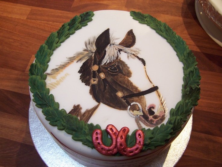 Horse Birthday Cake