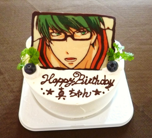 Japanese Anime Birthday Cake