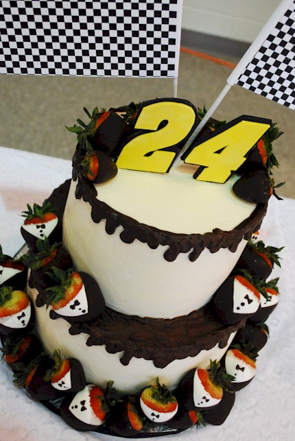 Jeff Gordon NASCAR Cake