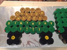 John Deere Tractor Cake Cupcakes