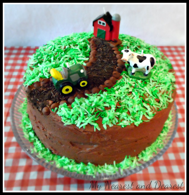 8 Photos of Toddler Farm Themed Birthday Cakes