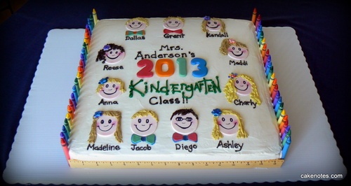 Kindergarten Graduation Sheet Cakes