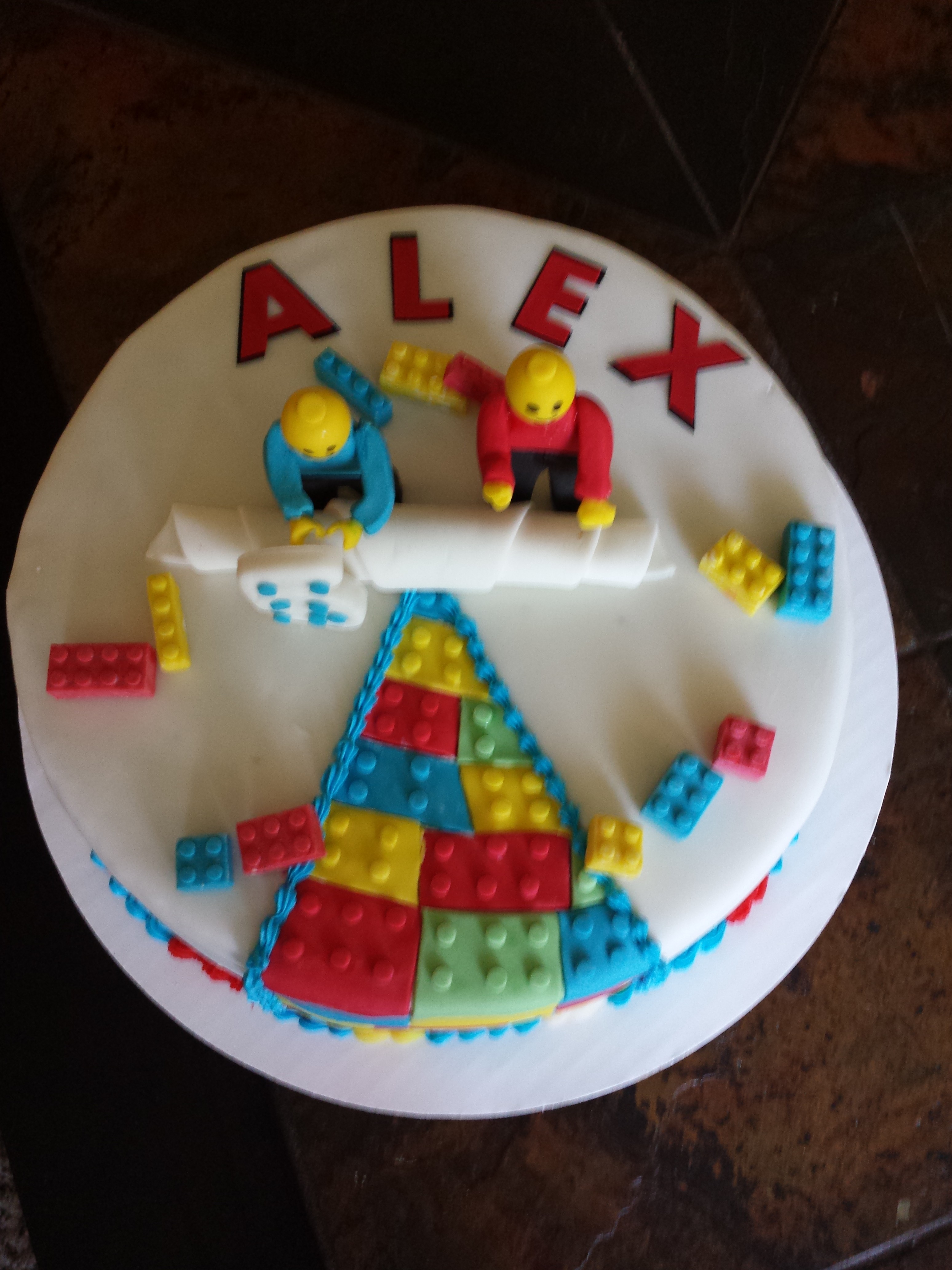 LEGO Food City Birthday Cakes