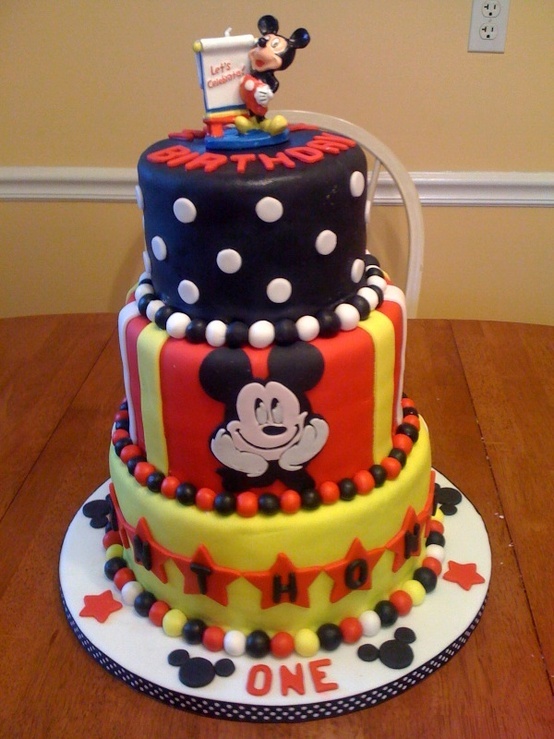 Mickey Mouse Cake Ideas