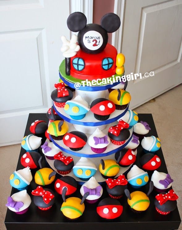 Mickey Mouse Clubhouse Cupcakes