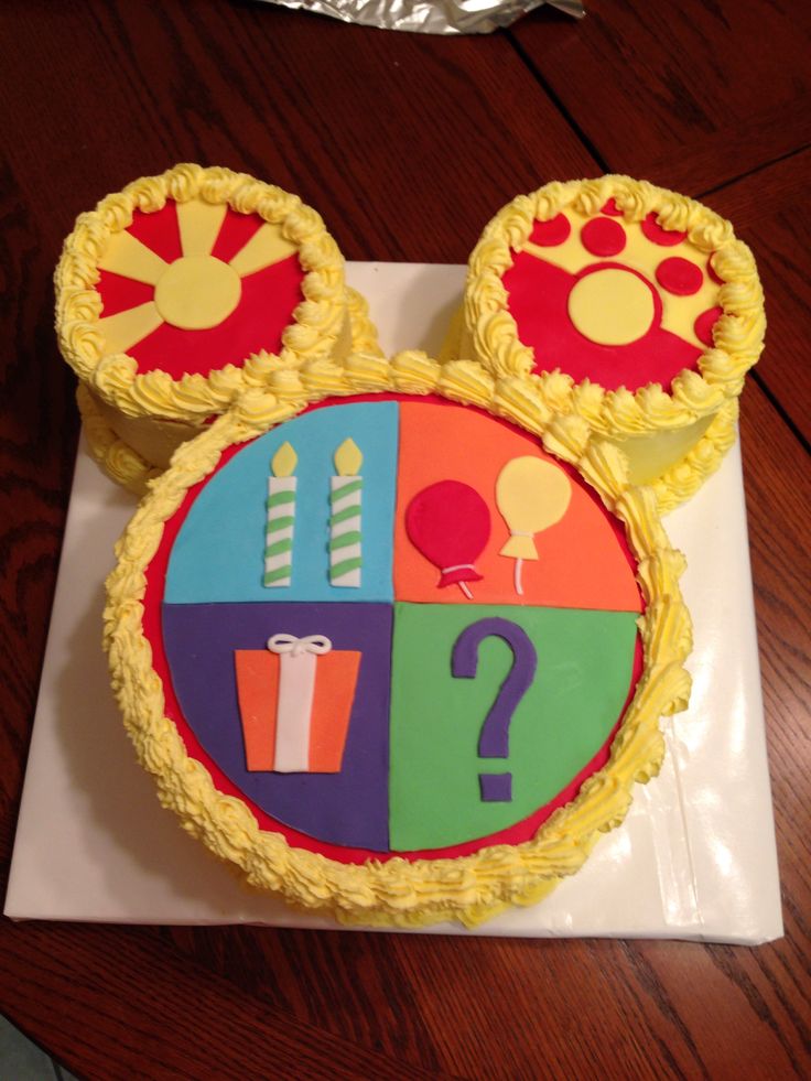 Mickey Mouse Clubhouse Toodles Cake