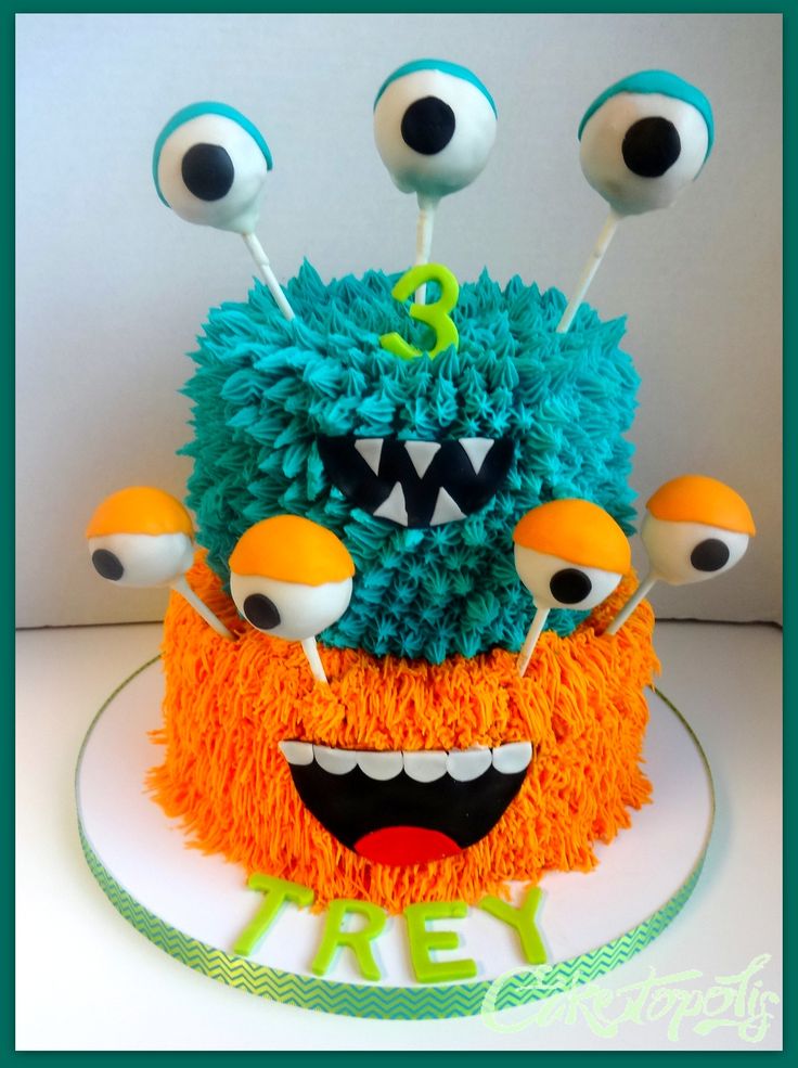 Monster Birthday Cake Ideas