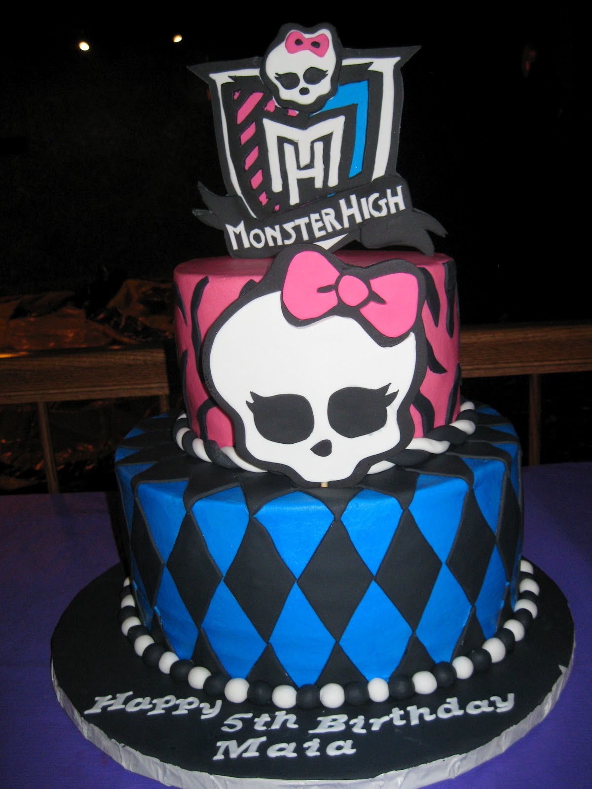 12 Moster High Cakes Photo Monster High Cake Monster High