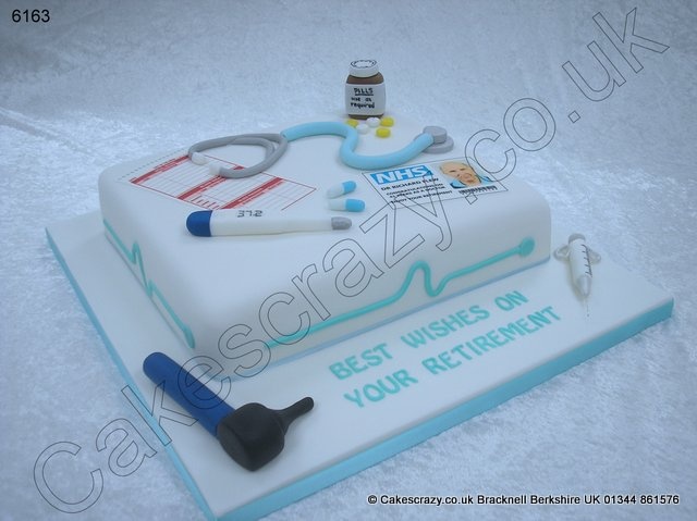 11 Photos of Medical Retirement Cakes