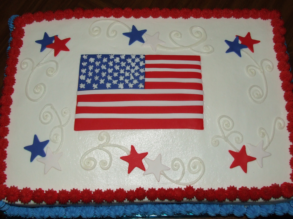 Patriotic Sheet Cake Ideas