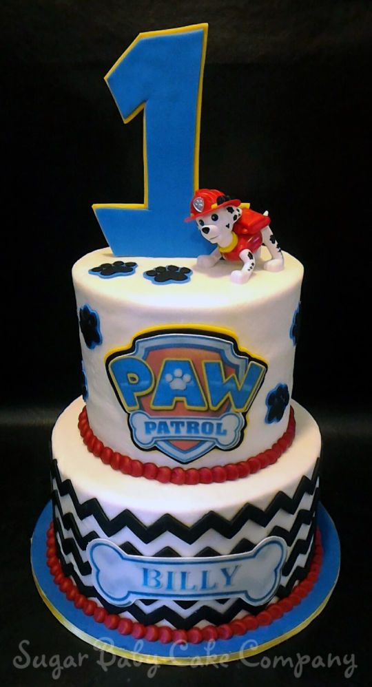 PAW Patrol Birthday Cake 1st