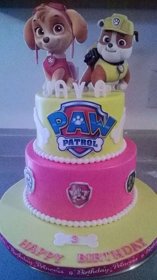 6 Photos of PAW Patrol Birthday Cakes For Babies