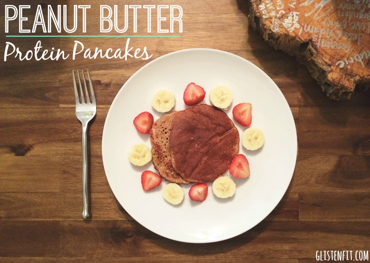 Peanut Butter Protein Pancakes Recipe