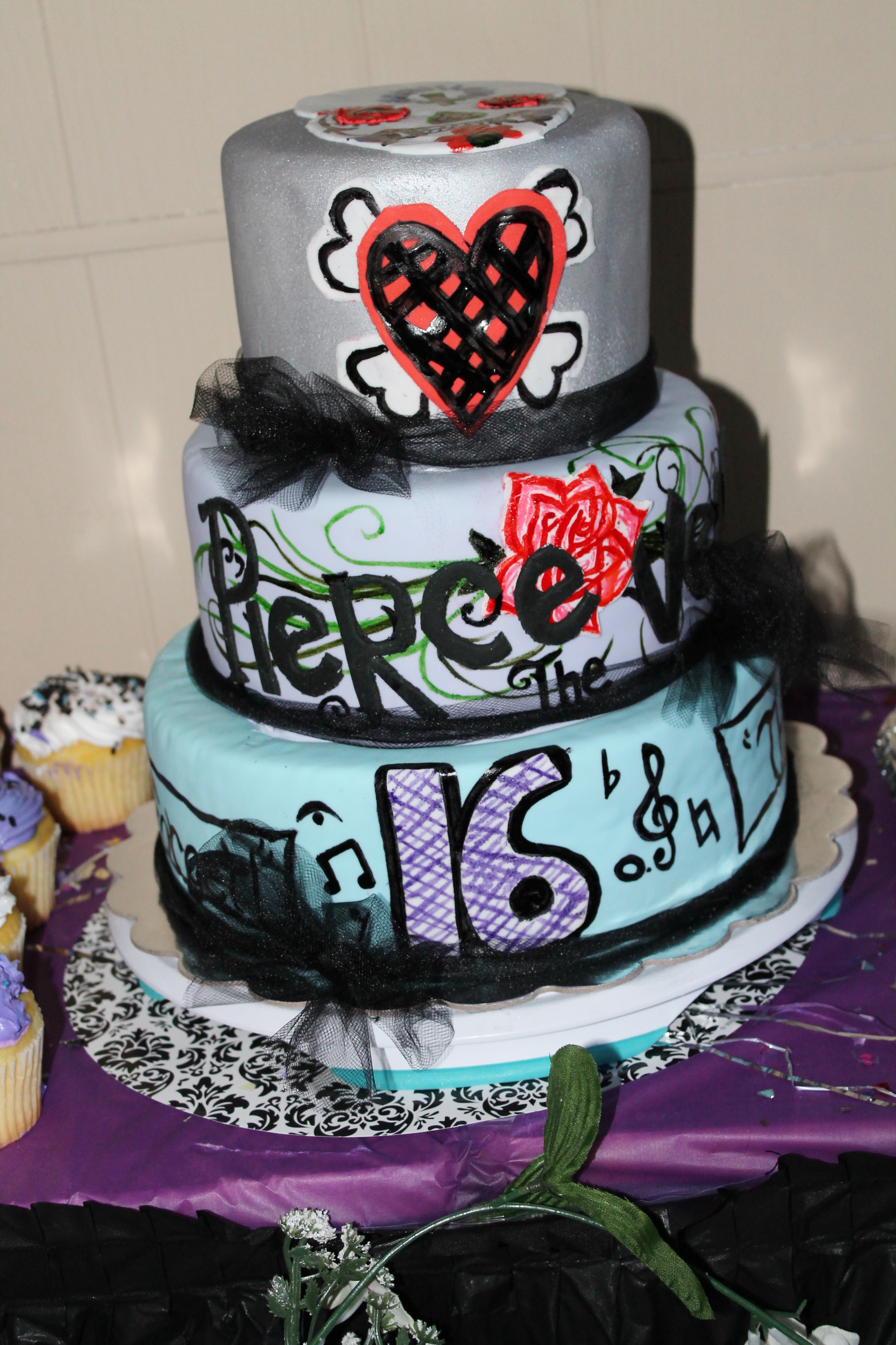 Pierce The Veil Birthday Cake Idea