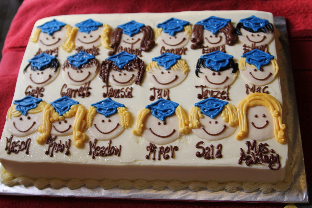 Preschool Graduation Cake Idea