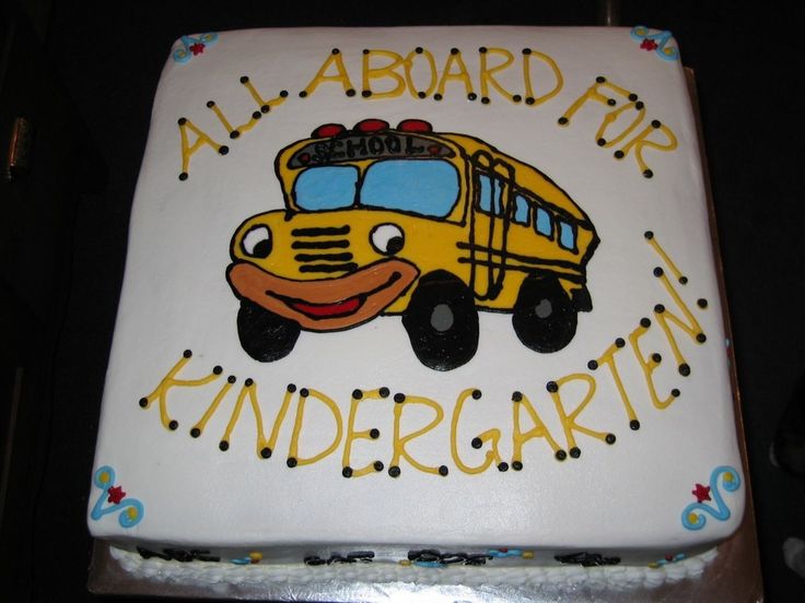 Preschool Graduation Cake