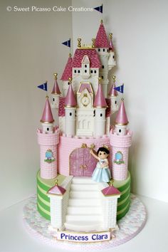 Princess Castle Cake