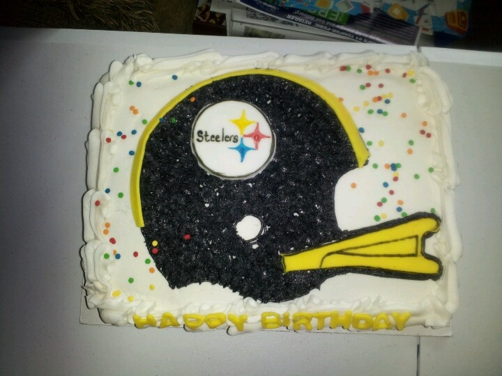 Steelers Birthday Cake