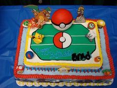 Super Smash Bros Birthday Cake