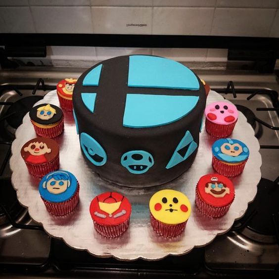 Super Smash Bros Cake Ideas