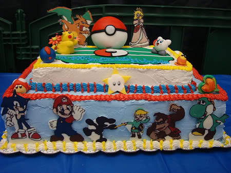 13 Photos of Birthday Cakes Super Smash Bros. Melee