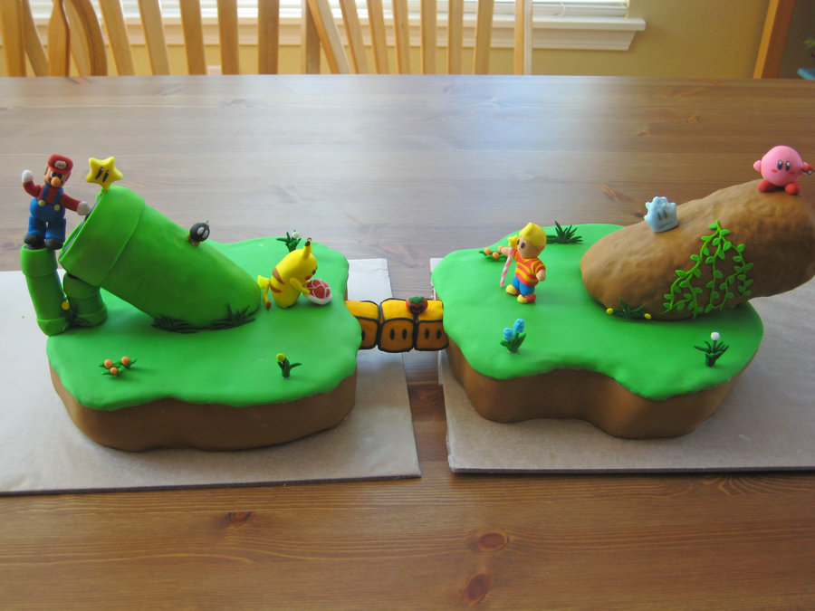 Super Smash Bros Cake