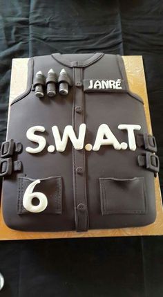 Swat Birthday Party Cupcakes