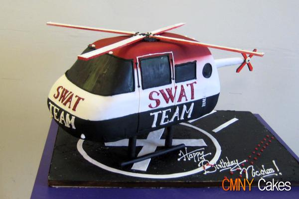 SWAT-team Birthday Cake