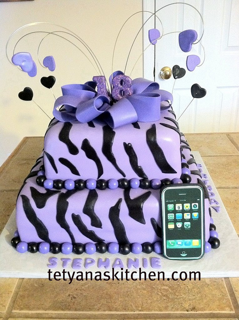 Sweet 18th Birthday Cake